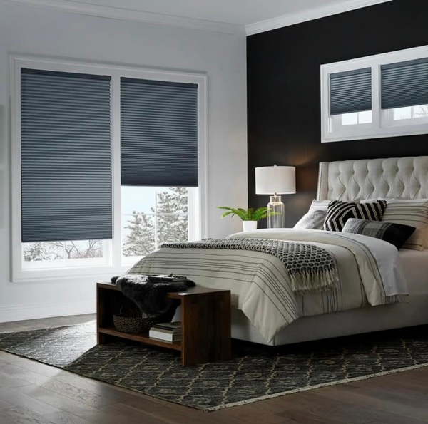 Cordless Honeycomb Shades: Clean, modern, and child-safe with effortless operation