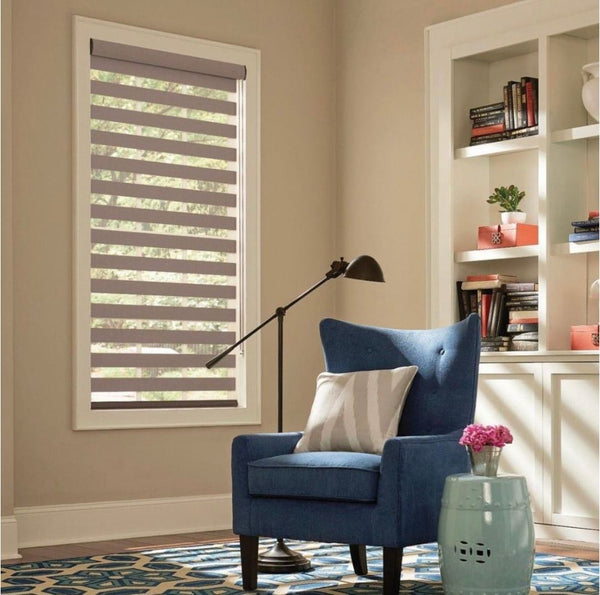 Corded Zebra Blinds: Classic, smooth light control, affordable, perfect for homes