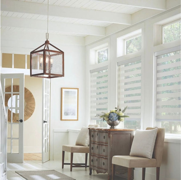 Cordless Zebra Blinds: Child-safe, sleek design, easy operation, modern light filtering